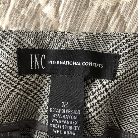 Houndstooth pants INC size 12 - Picture 6 of 6